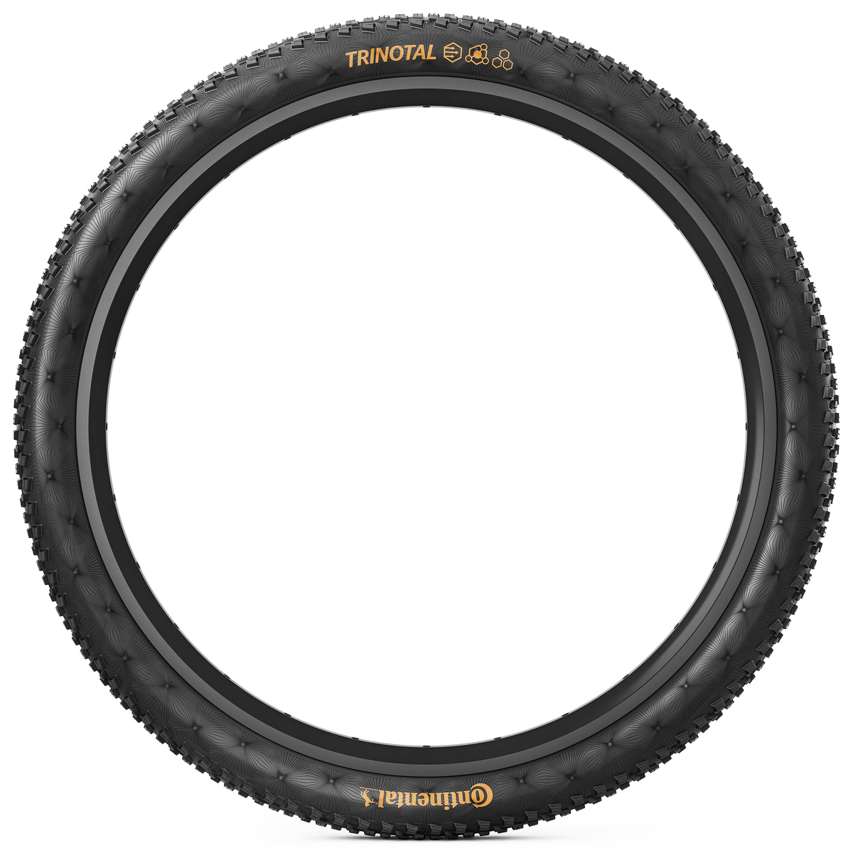 Pneu CONTINENTAL TRINOTAL Trail Rapid 29x2.40 Tubeless Ready Souple Noir
