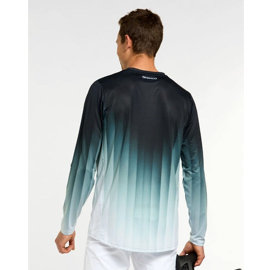 Maillot DHARCO RACE MIDNIGHT PRISM Manches Longues Vert
