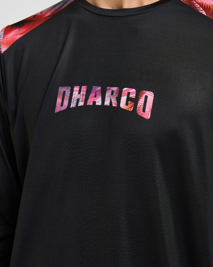 Maillot DHARCO RACE NEBULA Manches Longues Noir