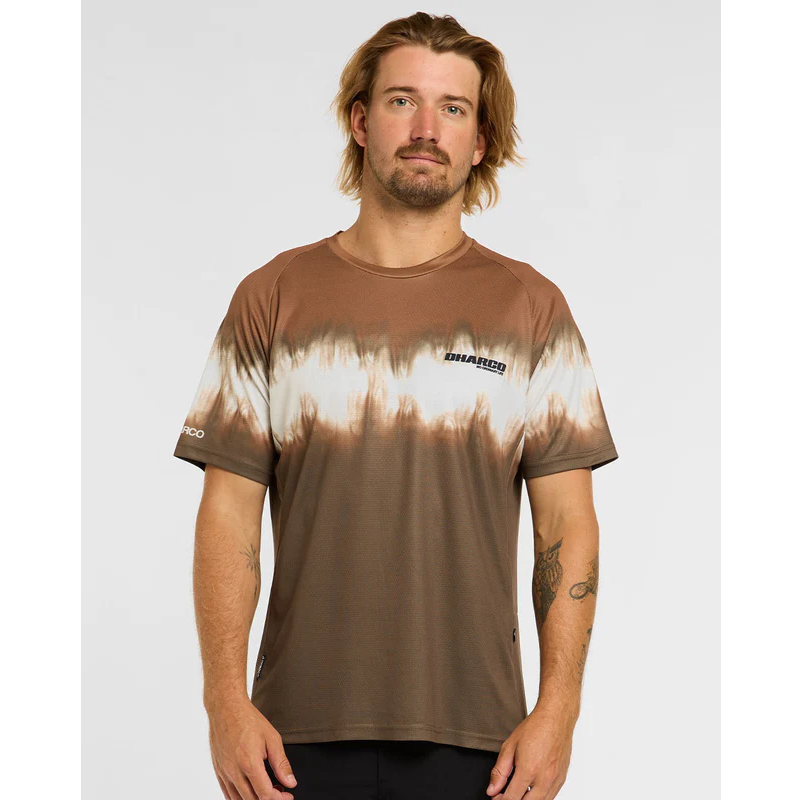 Maillot DHARCO DUNE Manches Courtes Marron