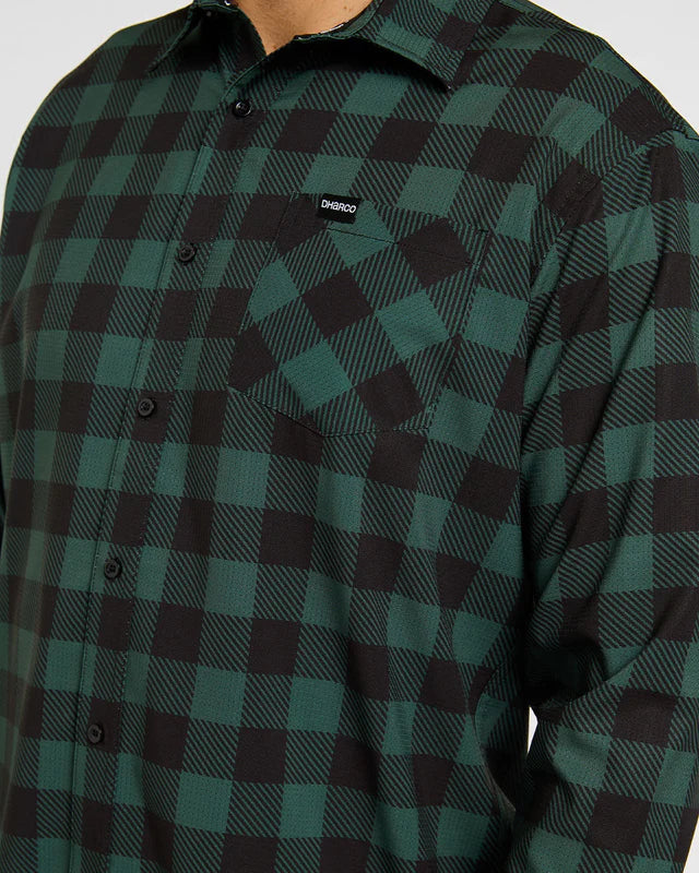 Chemise Technique DHARCO TECH GUS Noir/Kaki