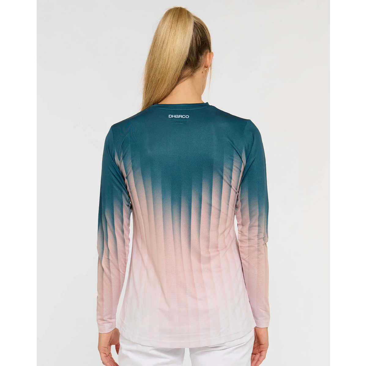 Maillot DHARCO RACE DUSTY PRISM Manches Longues Femme Noir/Rose