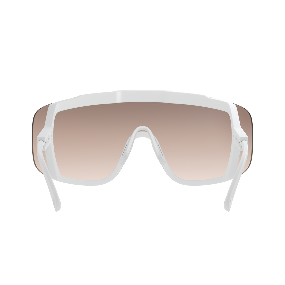 Lunettes POC DEVOUR WF + Blanc Verre Clarity Trail Partly Sunny Silver