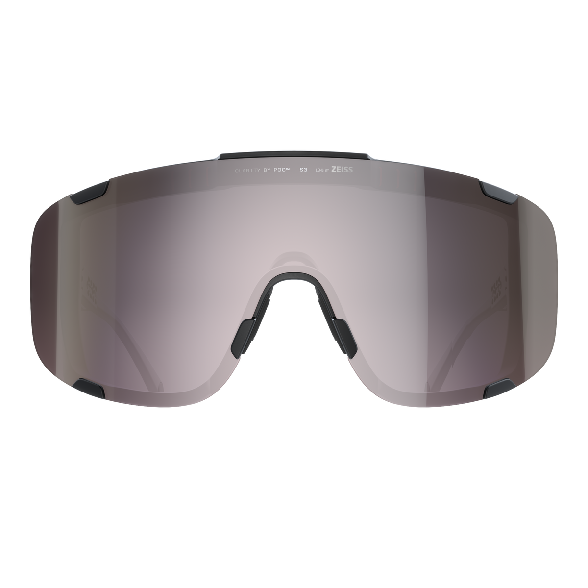Lunettes POC DEVOUR WF + Noir Verre Clarity Road Sunny Silver