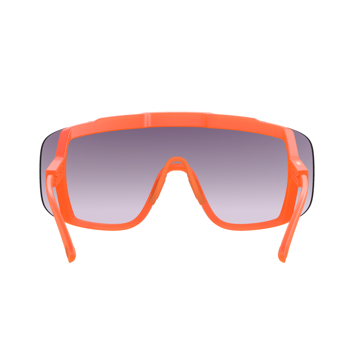Lunettes POC DEVOUR WF + Orange Fluo Translucide Verre Clarity Road Partly Sunny Gold