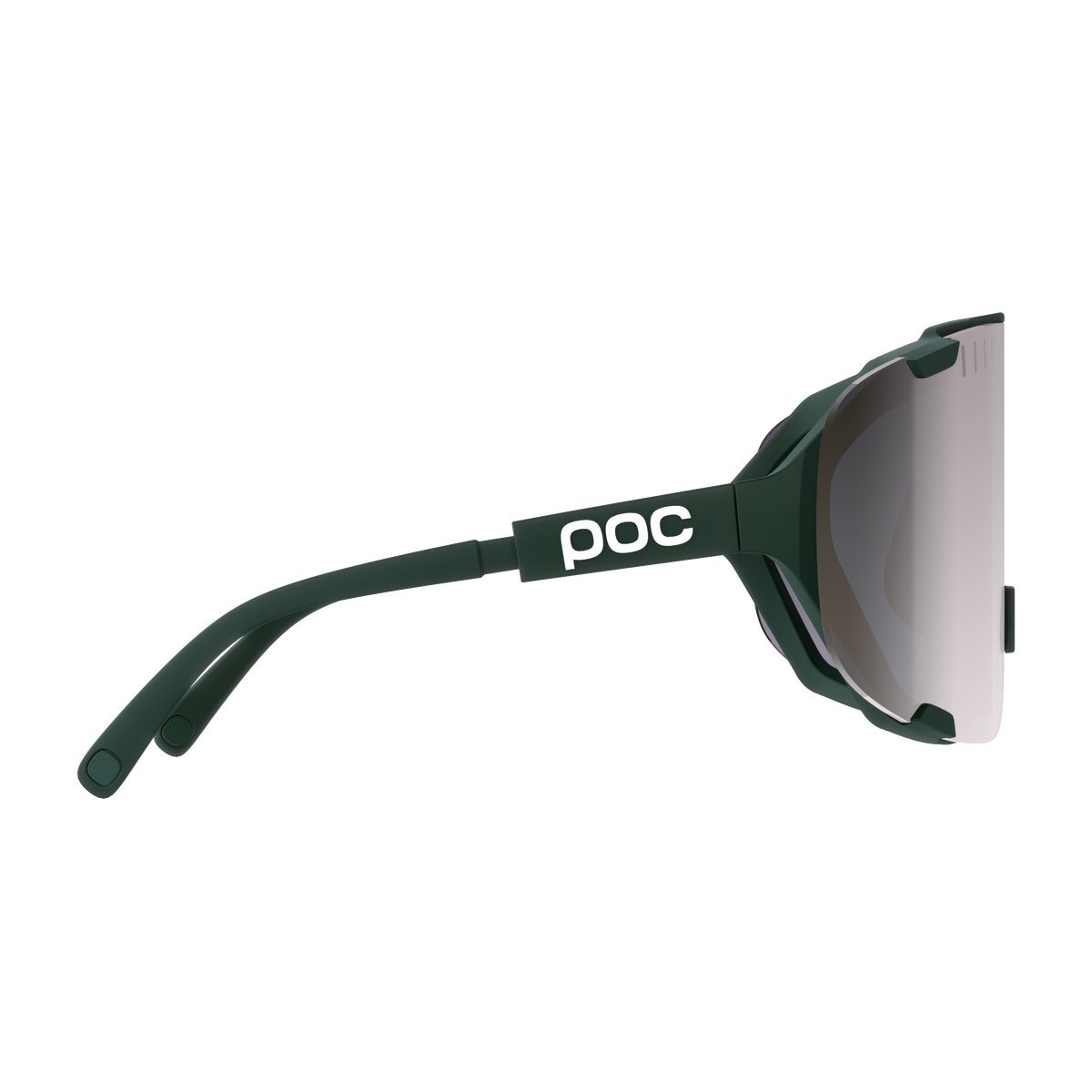 Lunettes POC DEVOUR WF + Kaki Verre Clarity Road Sunny Silver