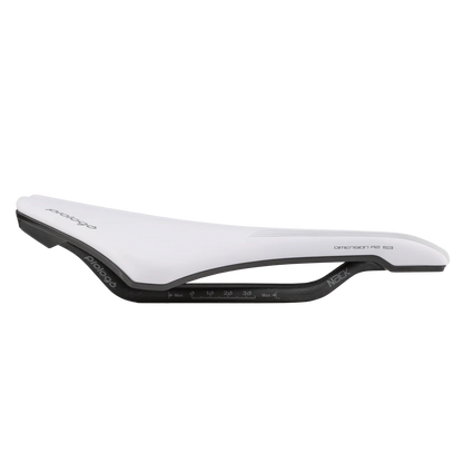 Selle PROLOGO DIMENSION R2 153mm Rails Nack Blanc
