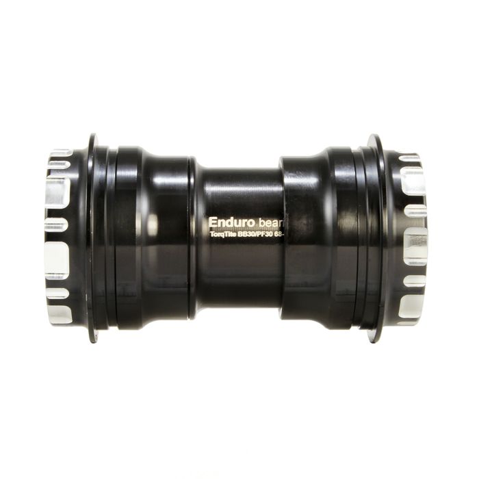 Boitier de Pédalier ENDURO BEARINGS TORQTITE PF30 Axe 24mm Acier Inoxydable Noir