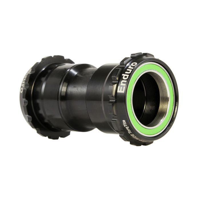 Boitier de pédalier ENDURO BEARINGS TORQTITE PF30 Axe DUB Acier Inoxydable Noir