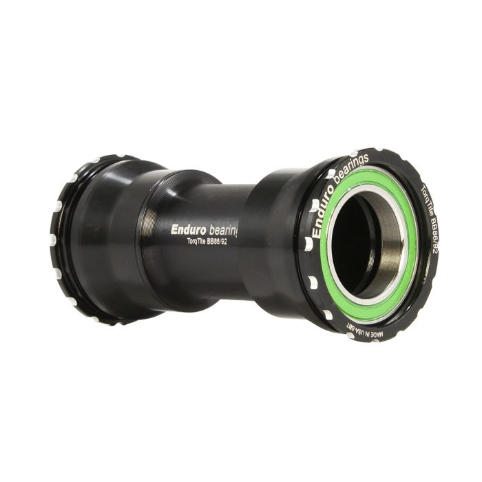 Boitier de pédalier ENDURO BEARINGS TORQTITE BB386 Axe 24mm XD-15 Pro Céramique Noir
