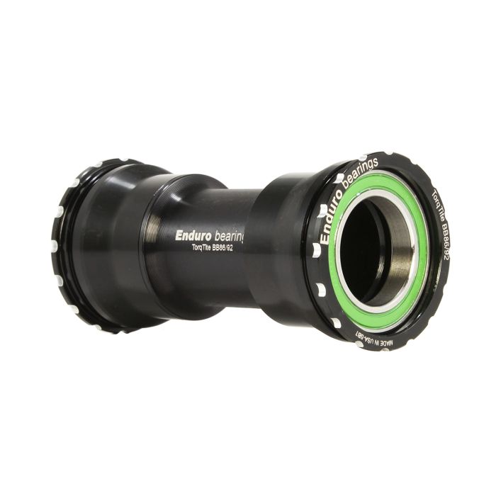 Boitier de Pédalier ENDURO BEARINGS TORQTITE BB86/92 Axe 24mm XD-15 Pro Céramique Noir