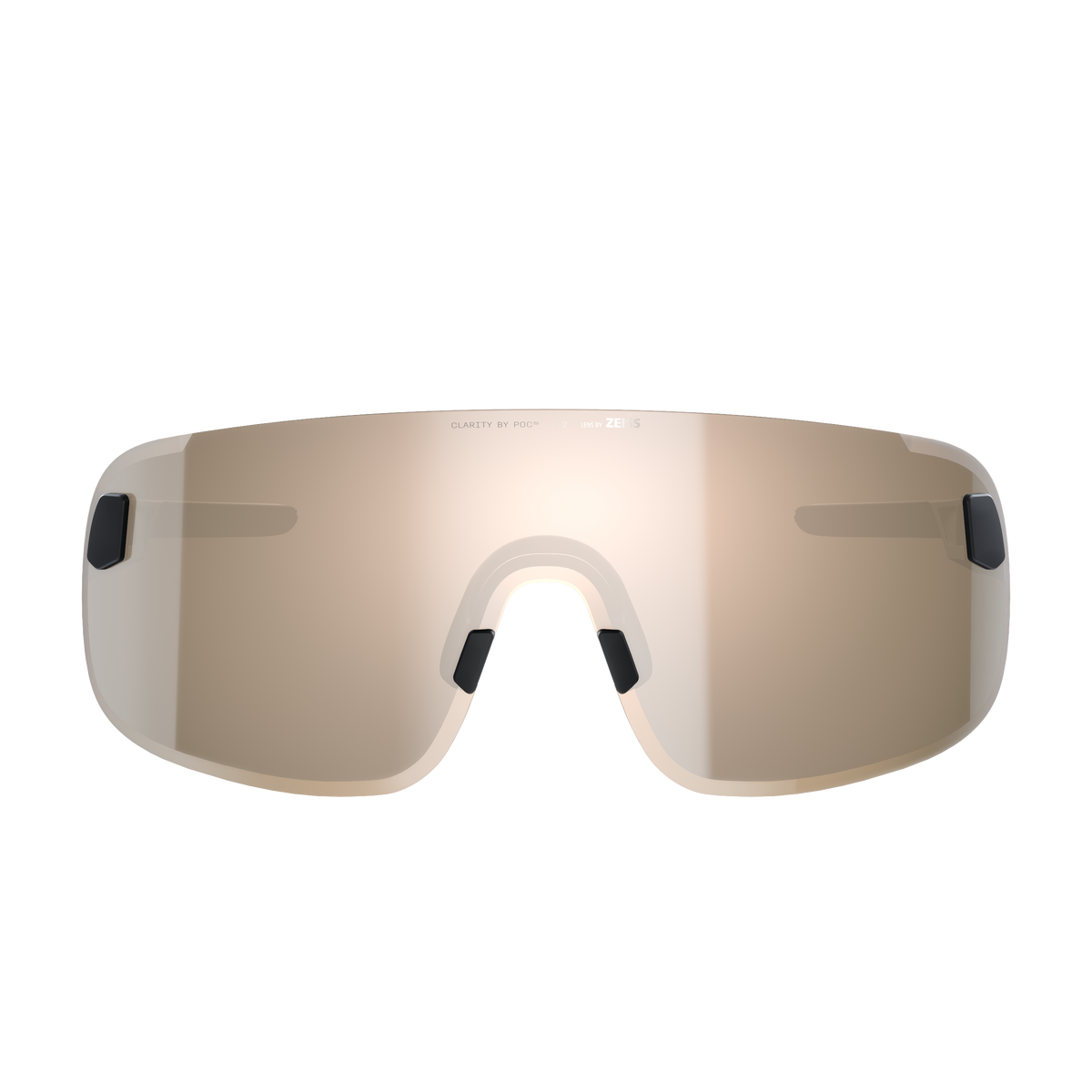 Lunettes POC ELICIT + Noir Verre Clarity Trail Partly Sunny Silver