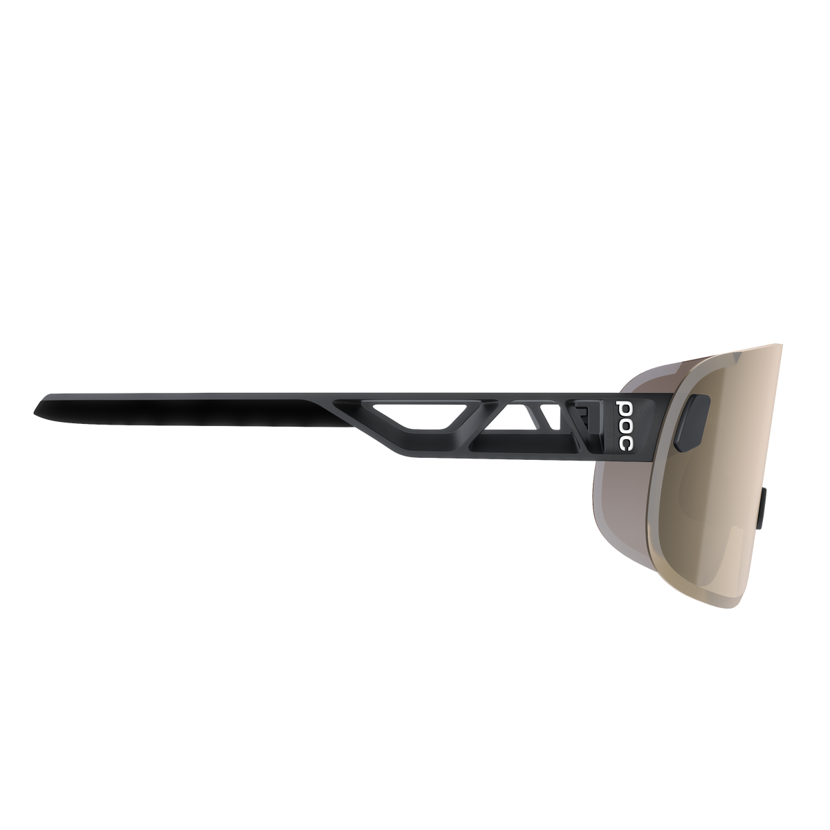 Lunettes POC ELICIT + Noir Verre Clarity Trail Partly Sunny Silver