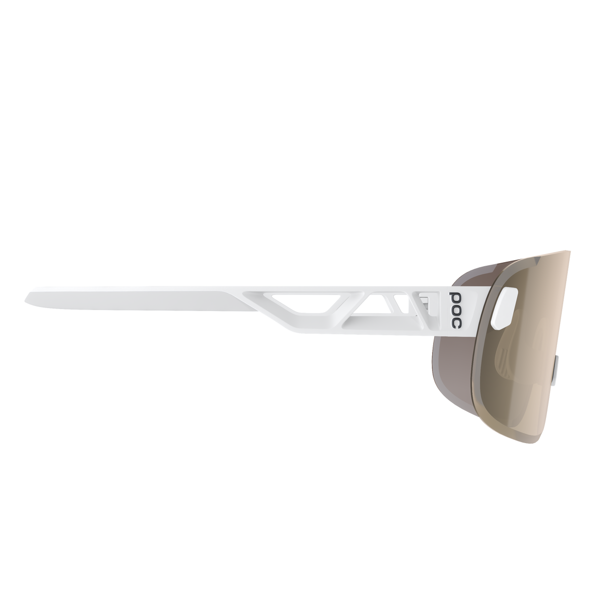 Lunettes POC ELICIT + Blanc Verre Clarity Trail Partly Sunny Silver