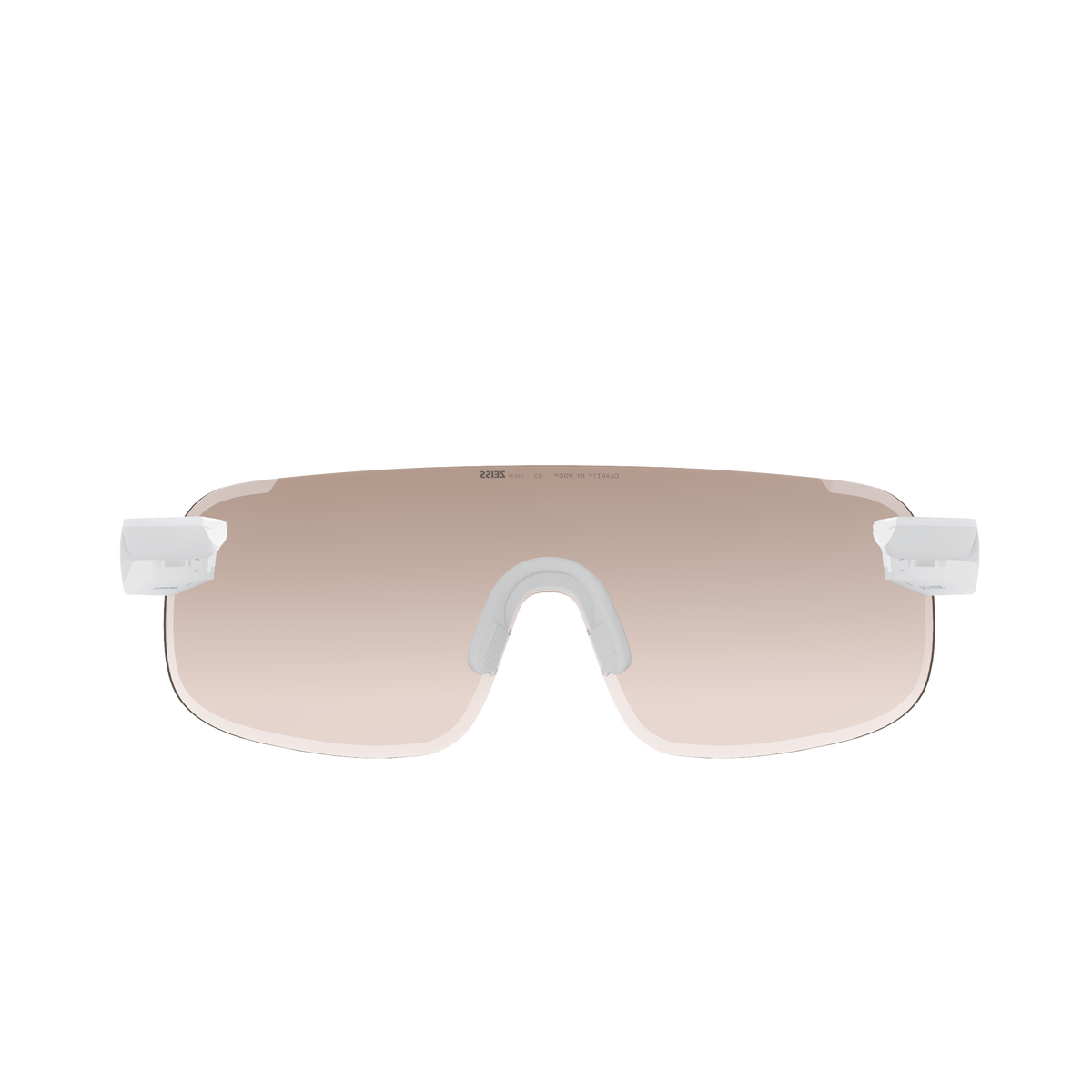 Lunettes POC ELICIT + Blanc Verre Clarity Trail Partly Sunny Silver