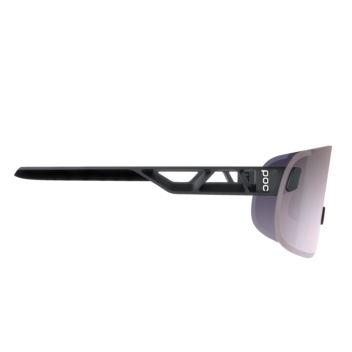 Lunettes POC ELICIT + Noir Verre Clarity Road Sunny Silver