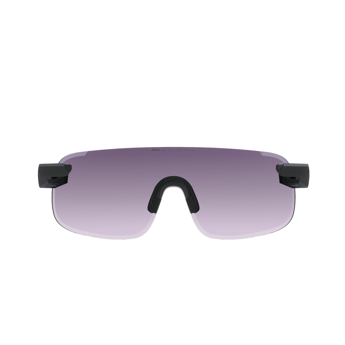 Lunettes POC ELICIT + Noir Verre Clarity Road Sunny Silver