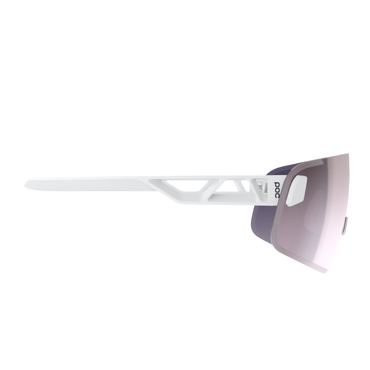 Lunettes POC ELICIT TORIC Blanc Verre Clarity Road Sunny Silver