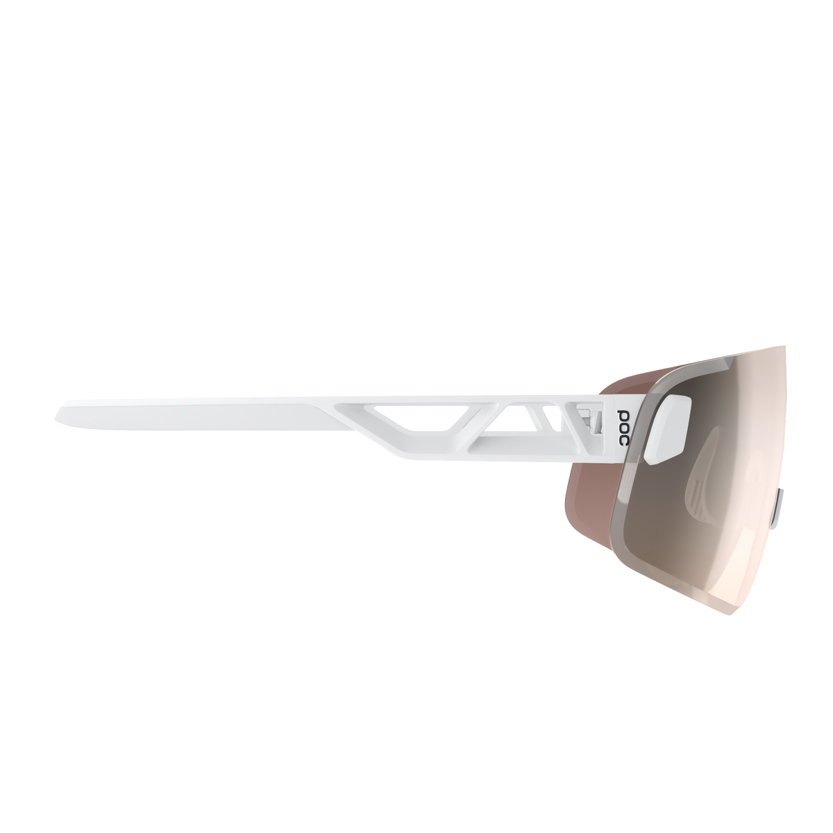 Lunettes POC ELICIT TORIC Blanc Verre Clarity Trail Partly Sunny Silver