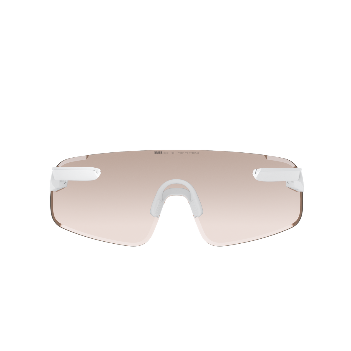 Lunettes POC ELICIT TORIC Blanc Verre Clarity Trail Partly Sunny Silver