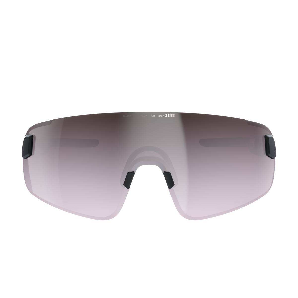 Lunettes POC ELICIT TORIC Noir Verre Clarity Road Sunny Silver