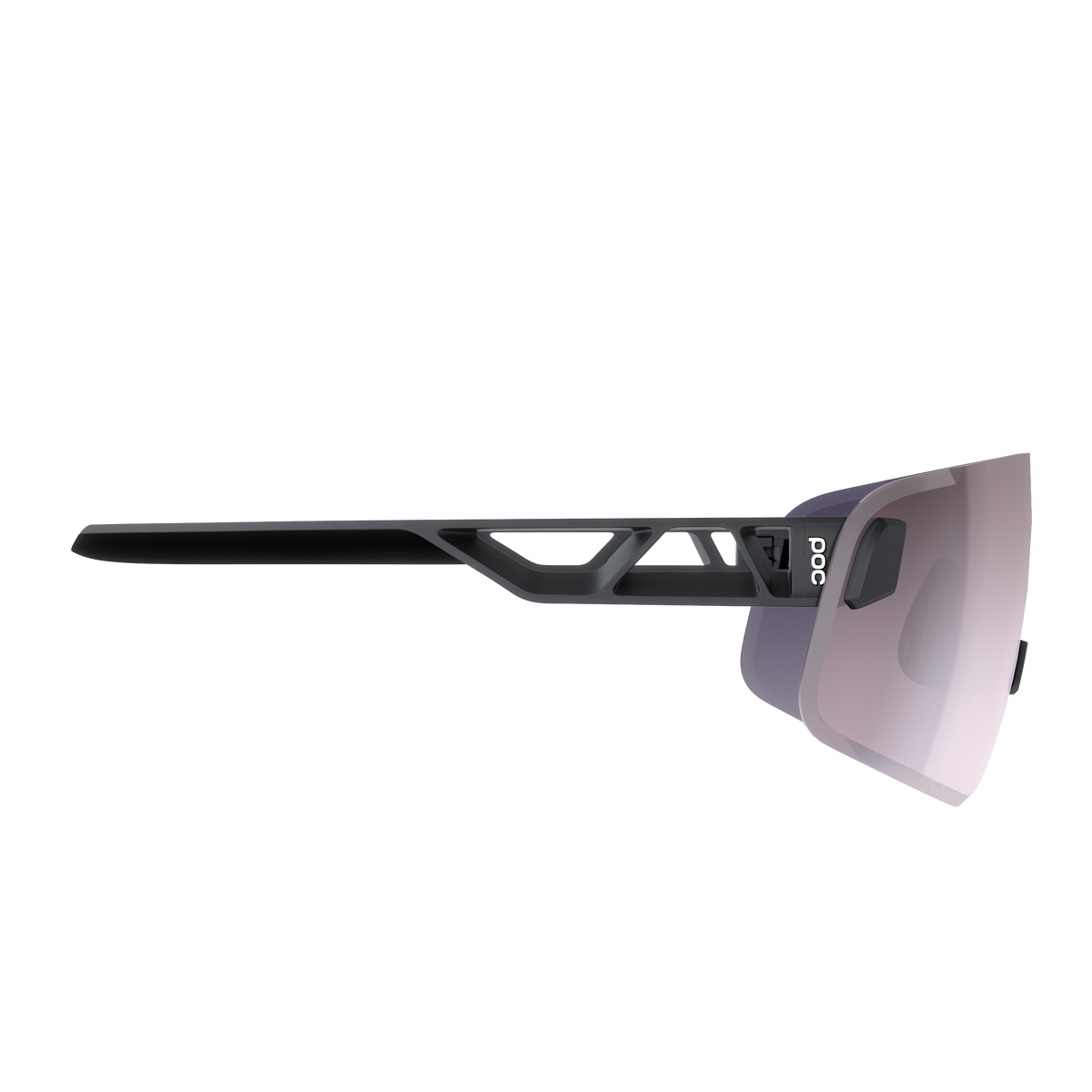 Lunettes POC ELICIT TORIC Noir Verre Clarity Road Sunny Silver