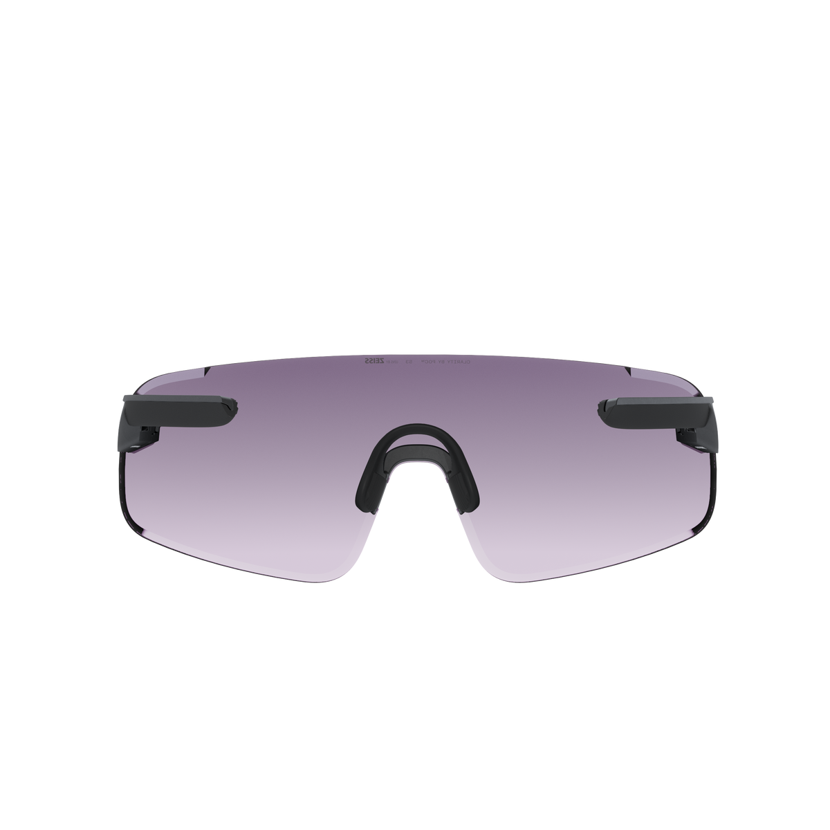 Lunettes POC ELICIT TORIC Noir Verre Clarity Road Sunny Silver