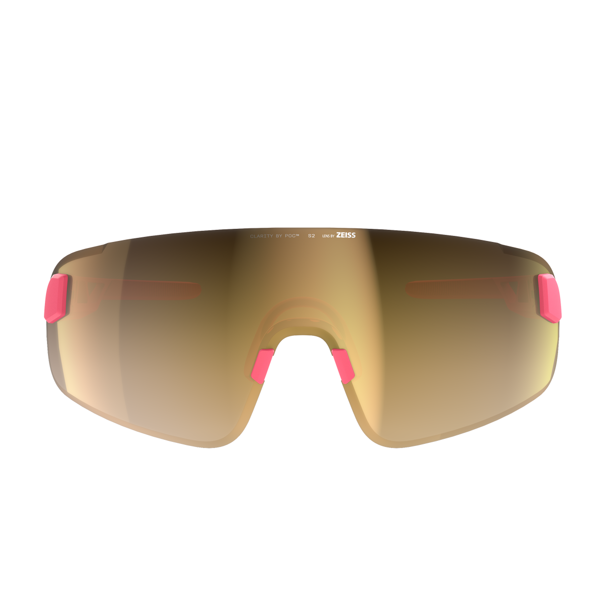 Lunettes POC ELICIT TORIC EF PRO TEAM Rose Verre Clarity Road Partly Sunny Gold  - Édition Limitée