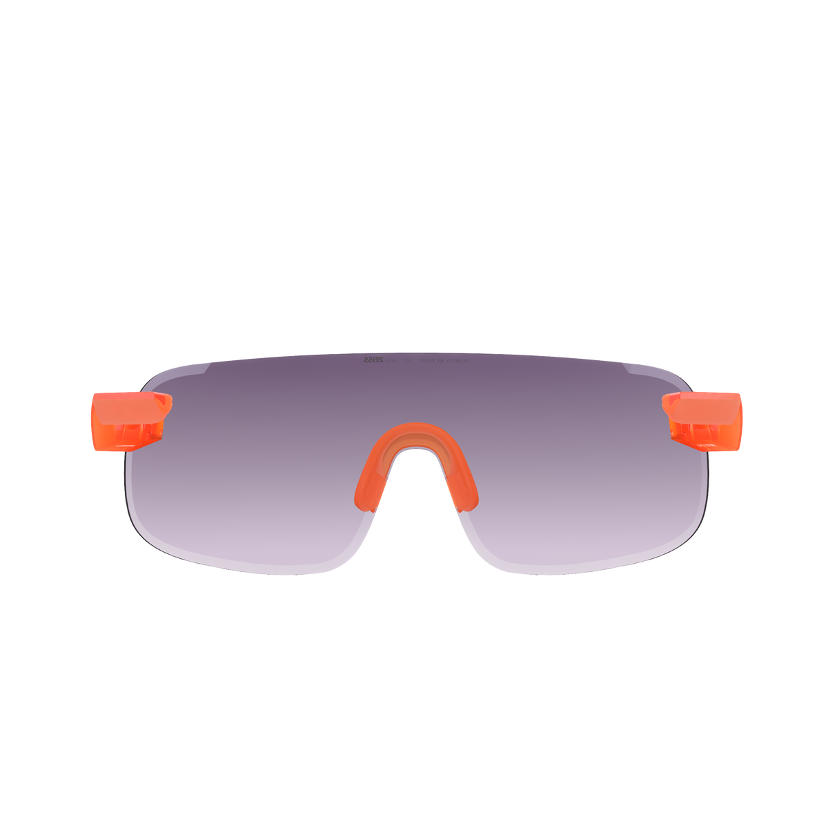 Lunettes POC ELICIT + Orange Translucide Verre Clarity Road/ Partly Sunny Gold