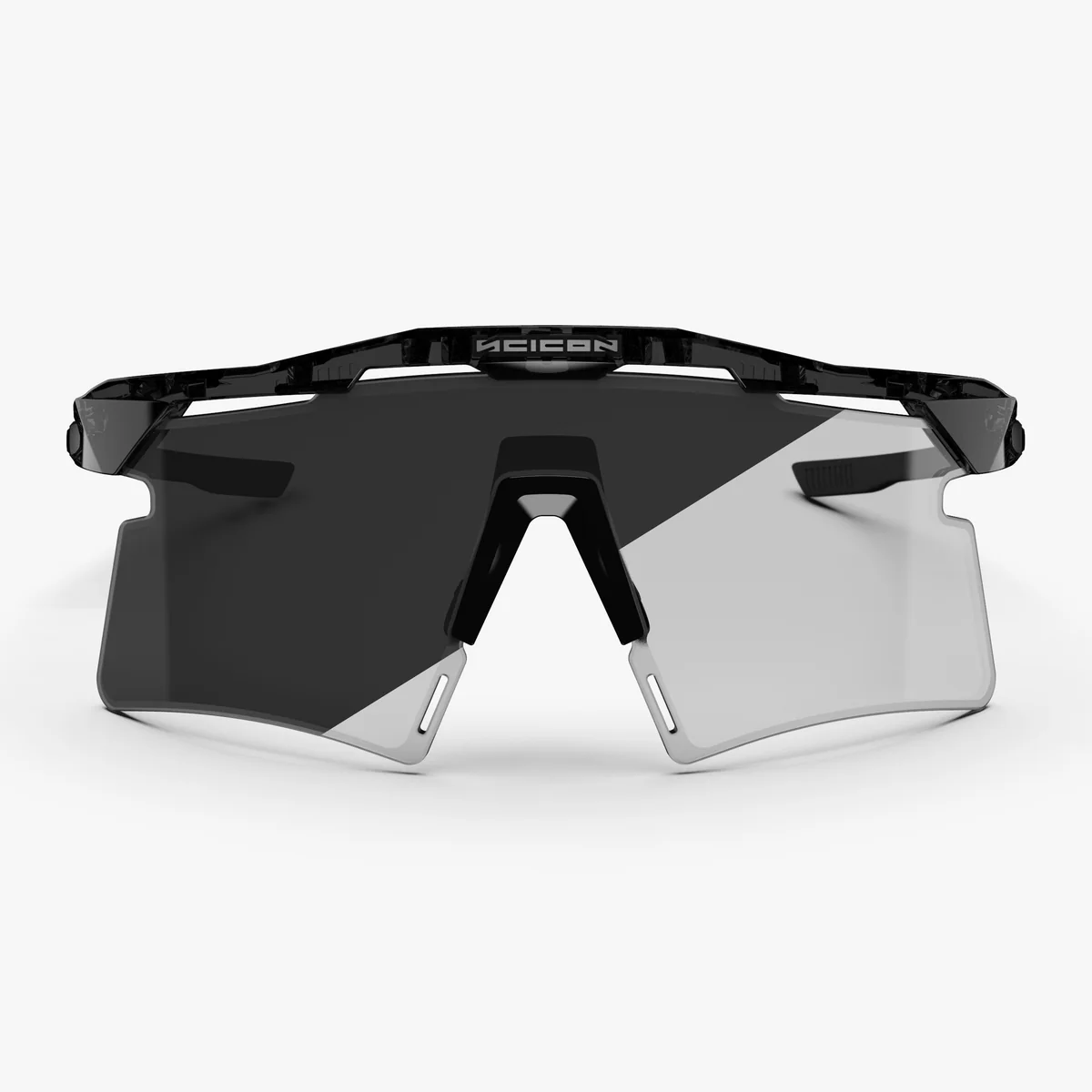 Lunettes SCICON AEROSHADE 2.0 TITANIUM Noir Crystal Gloss Verre Photochromique Grey