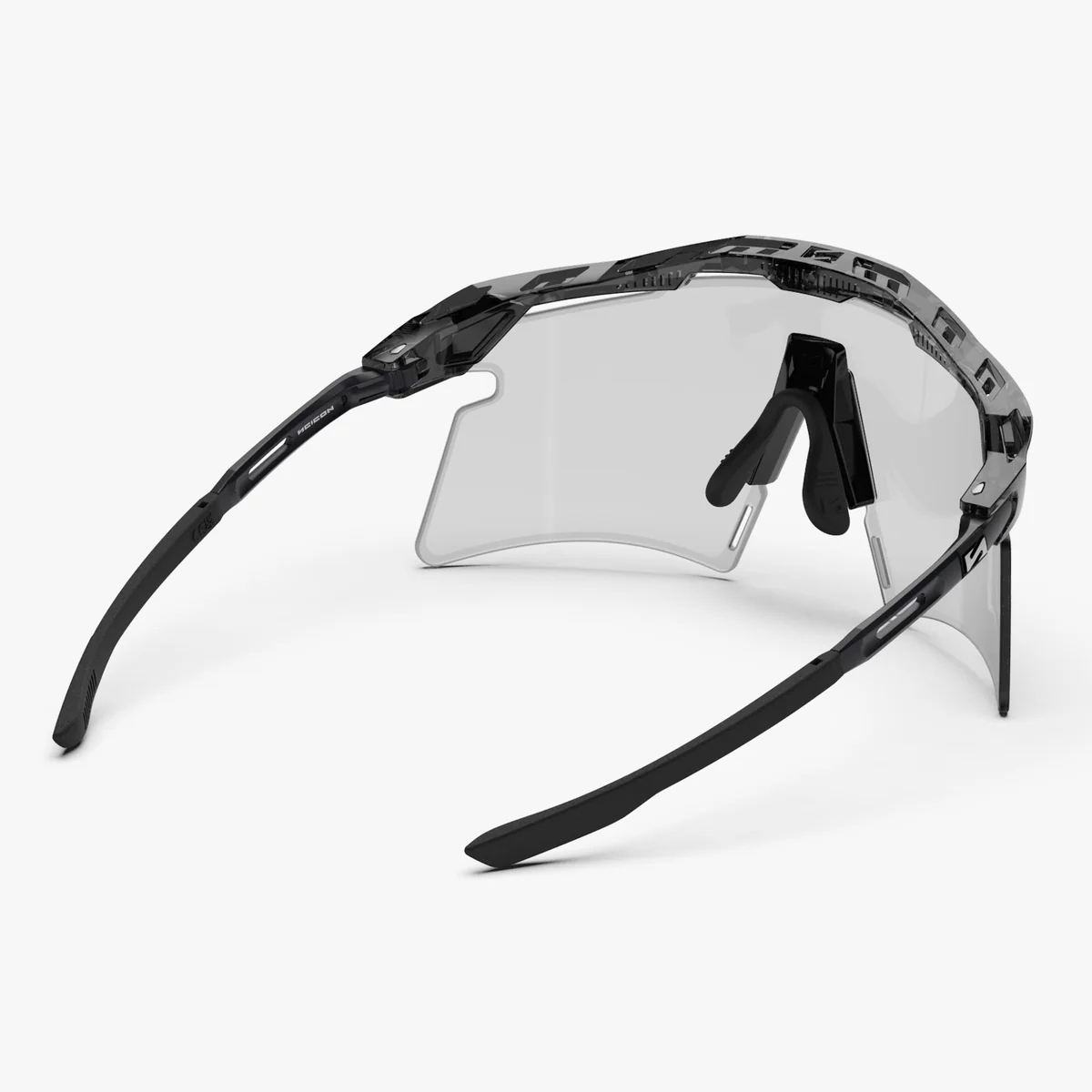 Lunettes SCICON AEROSHADE 2.0 TITANIUM Noir Crystal Gloss Verre Photochromique Grey