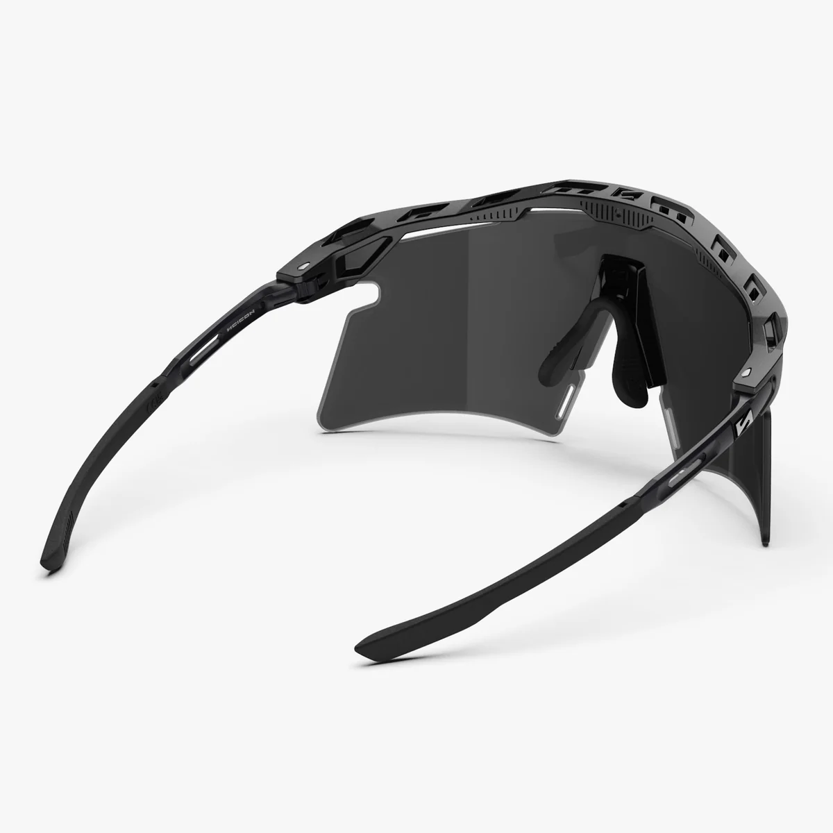 Lunettes SCICON AEROSHADE 2.0 TITANIUM Noir Matt Verre Multimirror Silver + Pink