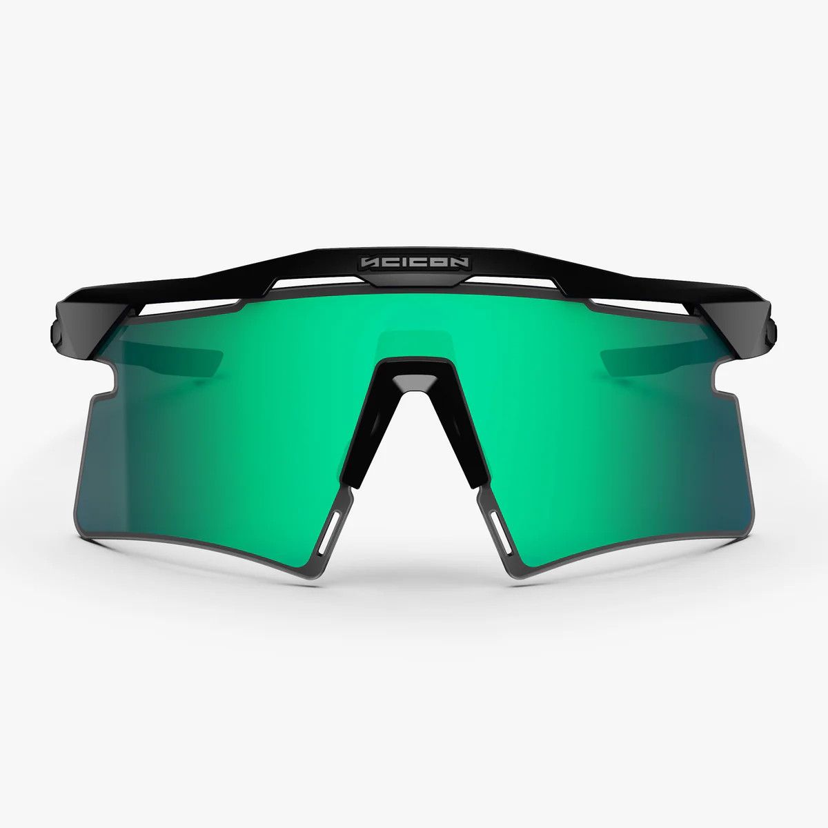 Lunettes SCICON AEROSHADE 2.0 TITANIUM Noir Matt Verre Multimirror Blue Green + Pink