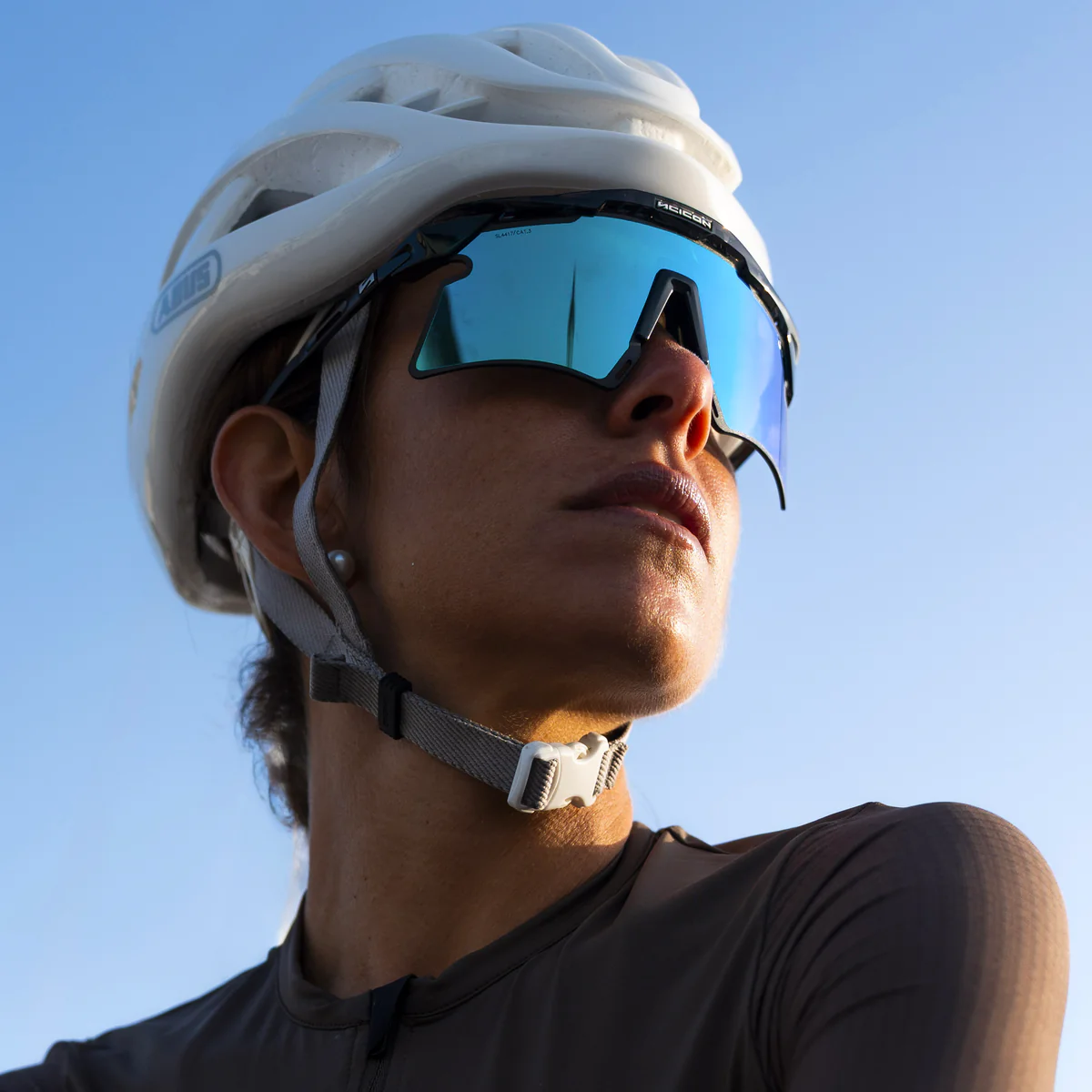 Lunettes SCICON AEROSHADE 2.0 TITANIUM Noir Crystal Gloss Verre Multimirror Blue Green + Pink