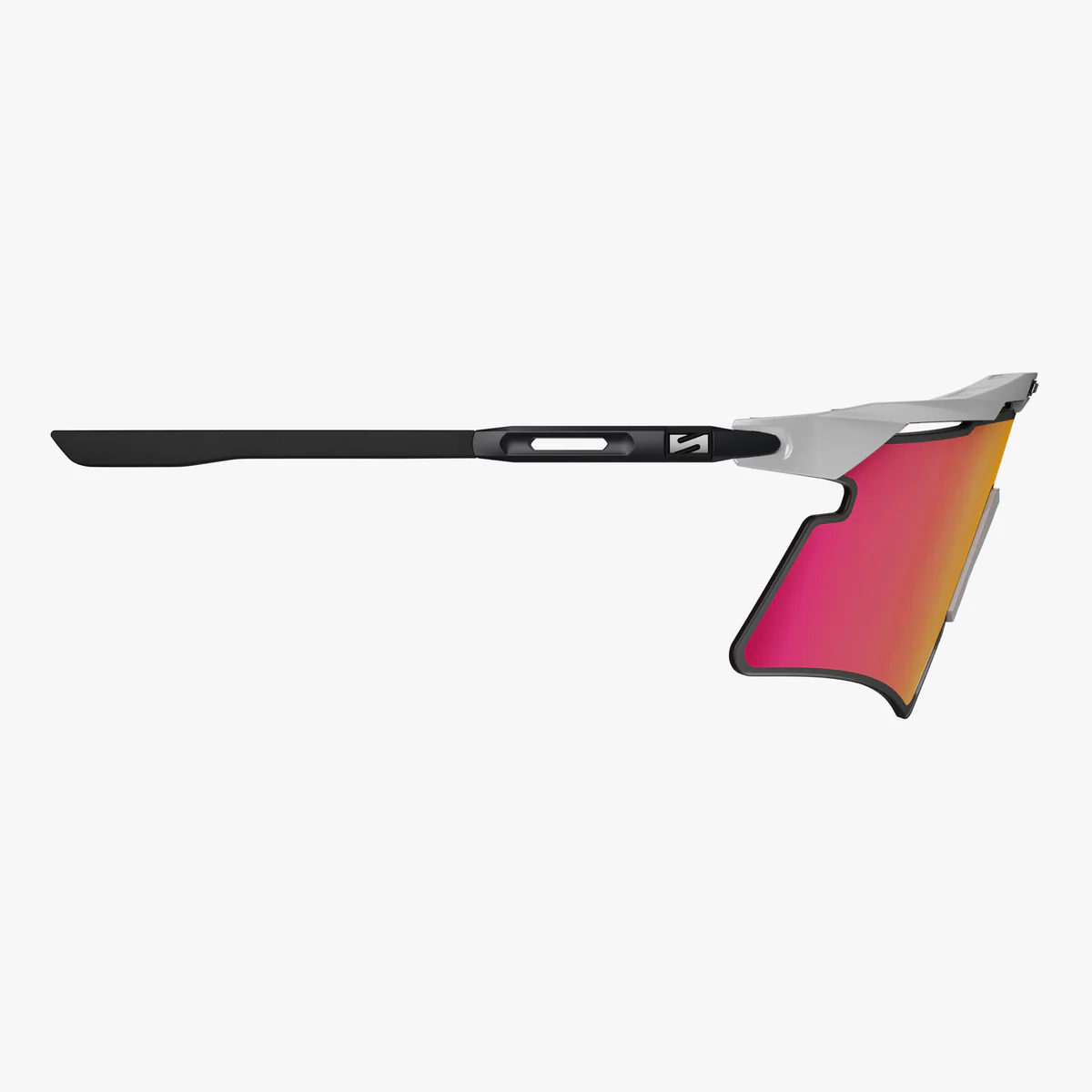 Lunettes SCICON AEROSHADE 2.0 TITANIUM Blanc Metal Verre Multimirror Sunburts + Pink