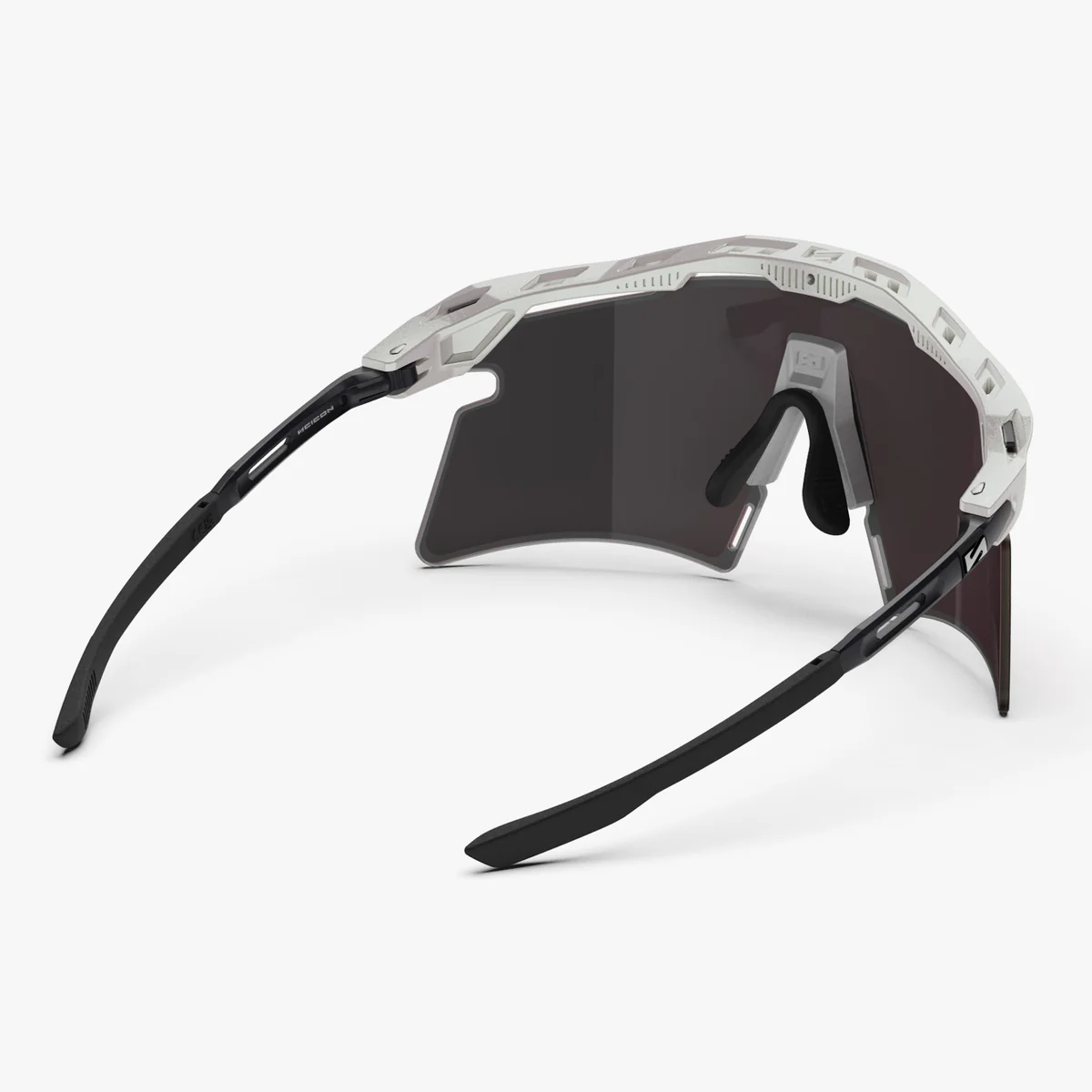 Lunettes SCICON AEROSHADE 2.0 TITANIUM Blanc Metal Verre Multimirror Sunburts + Pink