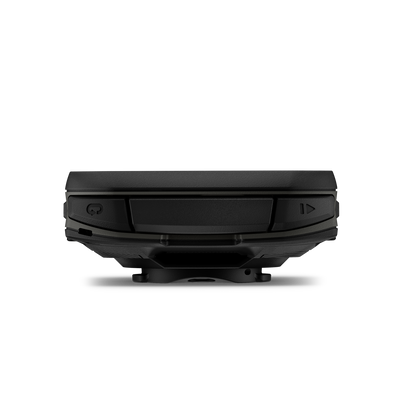 Compteur GPS GARMIN EDGE 550 — vue du dessous, trappe fermée