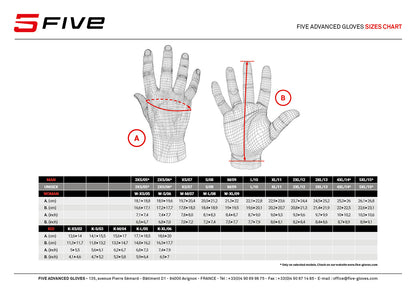 Gants FIVE BMX RACE Junior Jaune/Noir