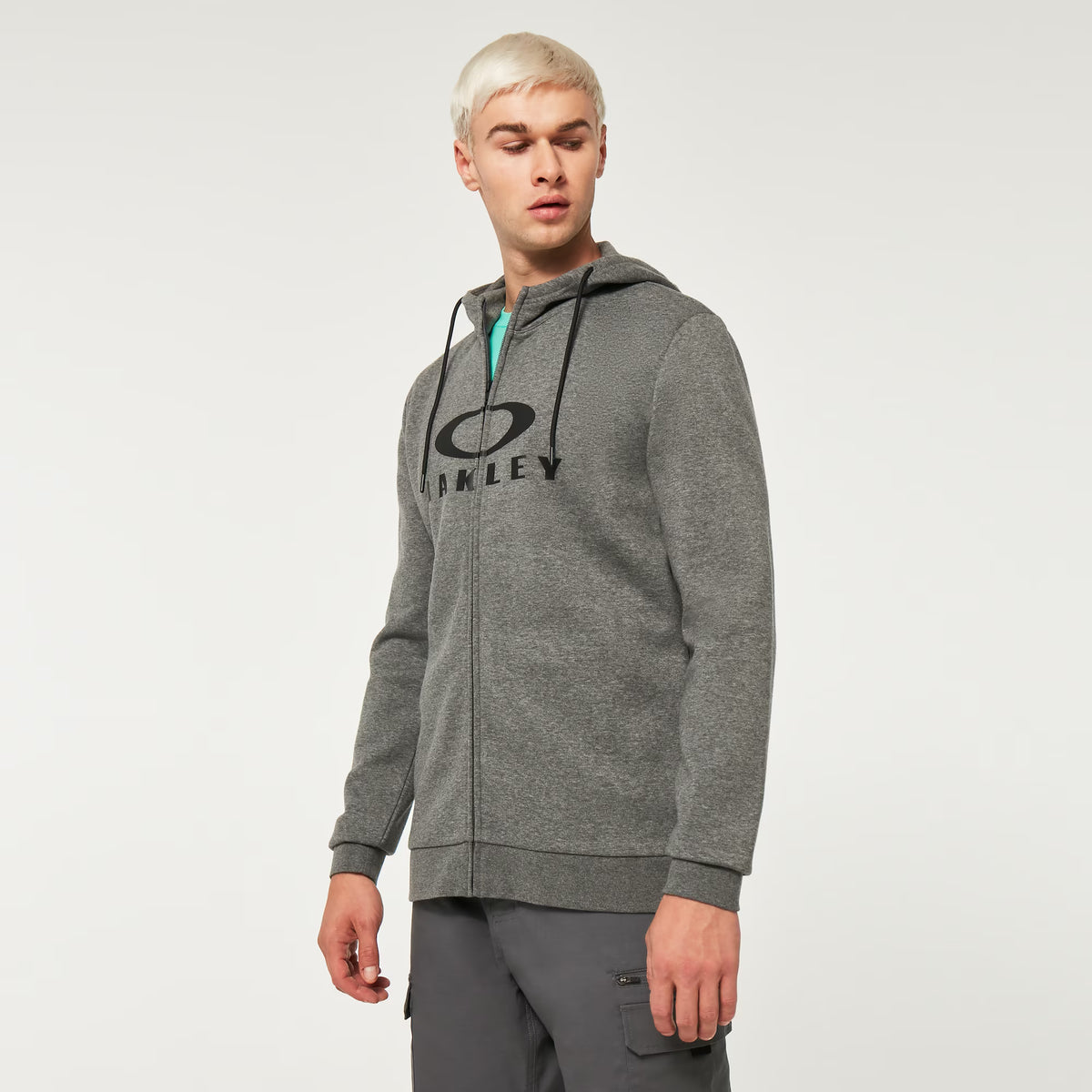 Sweat à Capuche OAKLEY BARK FZ 2.0 New Athletic Grey