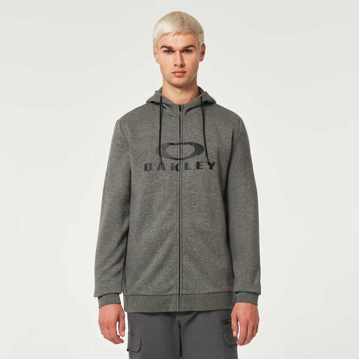 Sweat à Capuche OAKLEY BARK FZ 2.0 New Athletic Grey