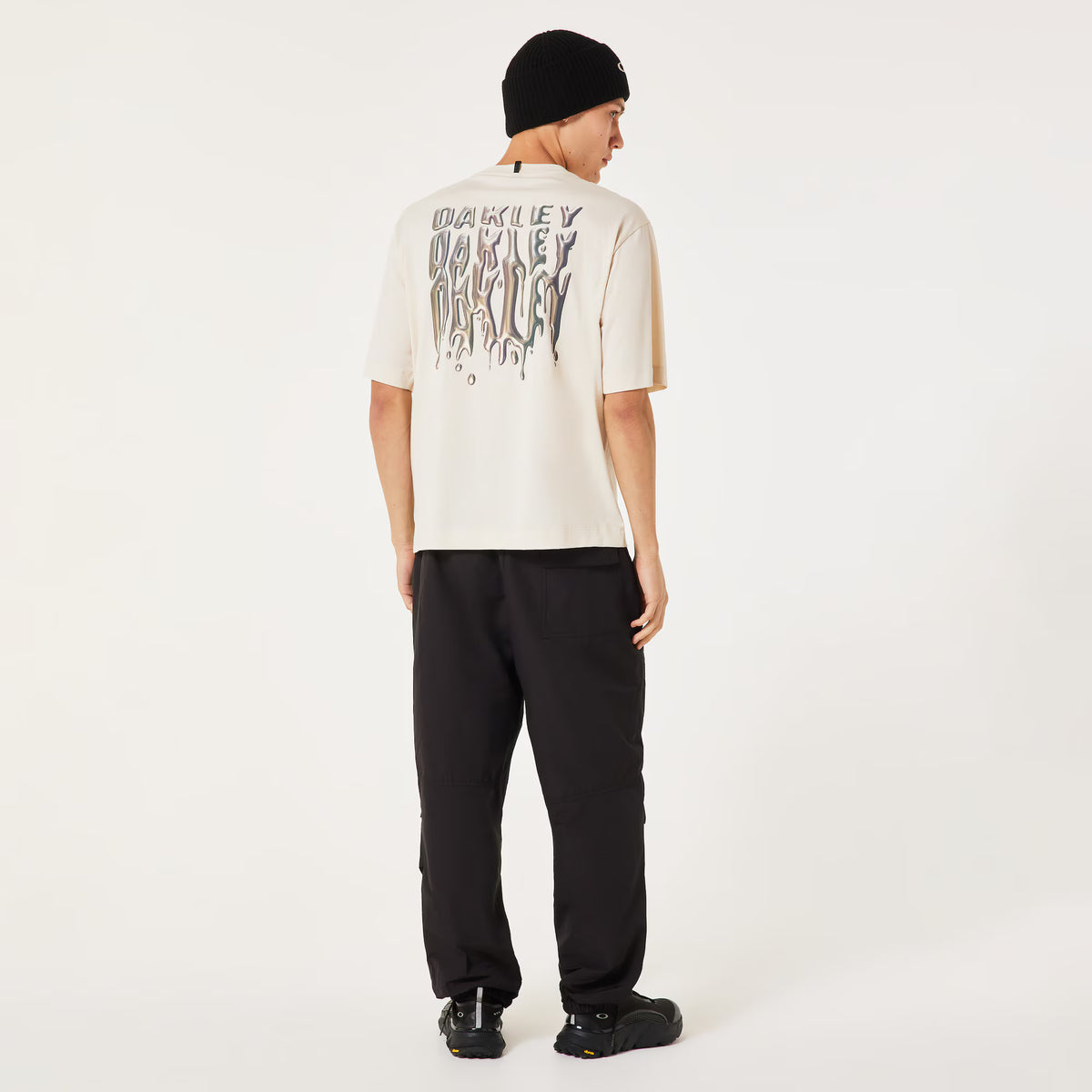 T-Shirt OAKLEY STACKED METAL Mist