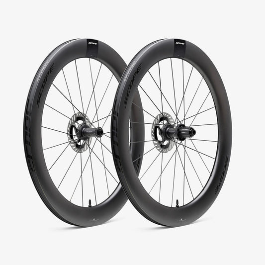 Paire de Roues SCOPE Race All Road R6.A Tubeless Ready (Centerlock) Noir