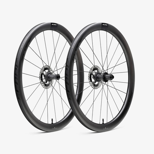 Paire de Roues SCOPE Race R4 Tubeless Ready (Centerlock) Noir