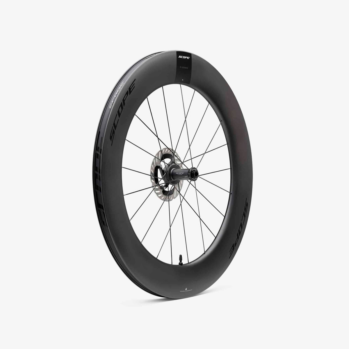 Roue Avant SCOPE Race R8.T Tubeless Ready (Centerlock) Noir