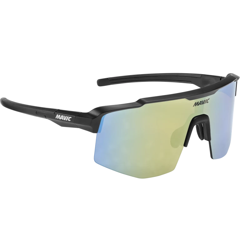 Lunettes MAVIC MVS SHIELD Noir Verre Gold/Blue