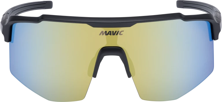 Lunettes MAVIC MVS SHIELD Noir Verre Gold/Blue