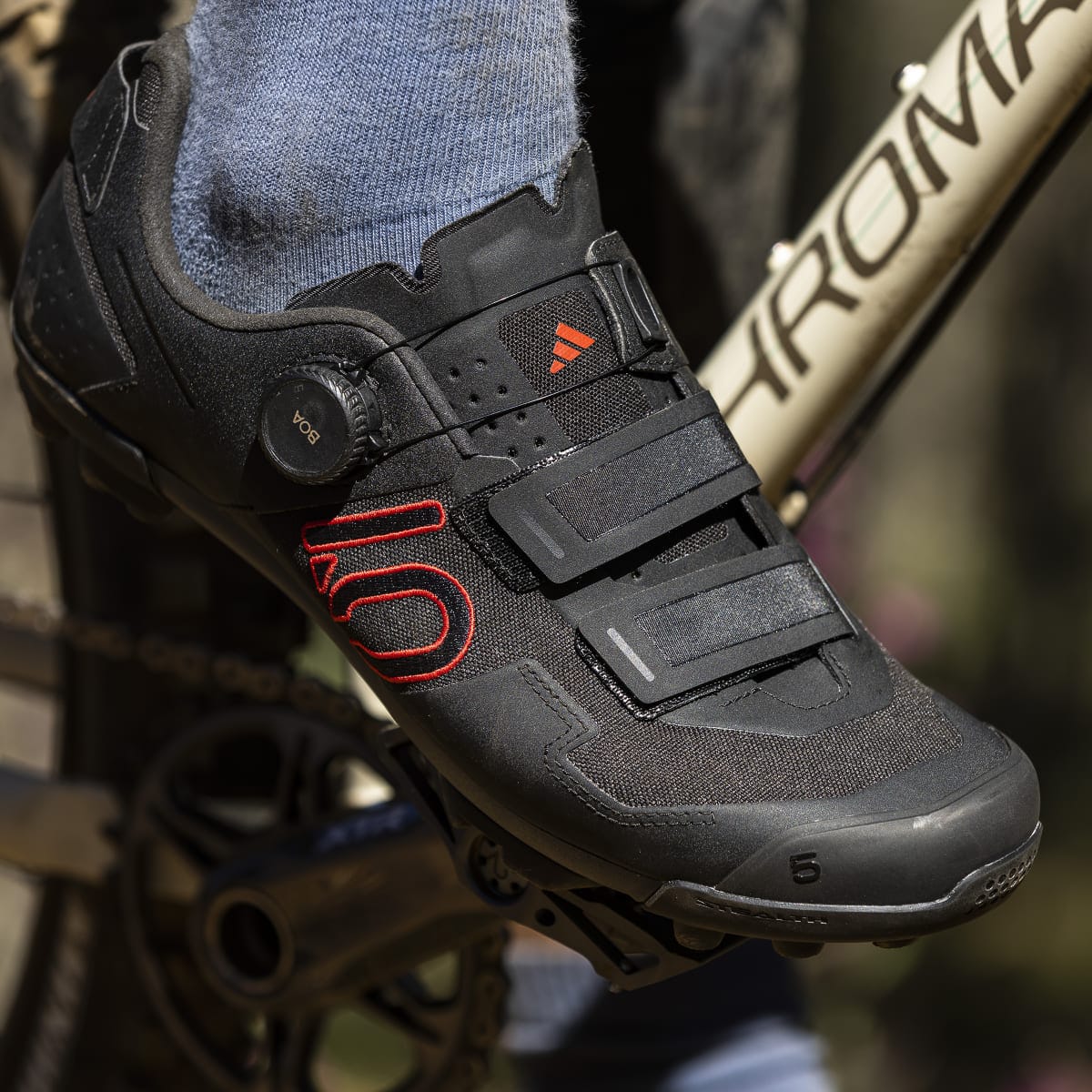 Chaussures VTT ADIDAS FIVE TEN KESTREL BOA Noir/Rouge