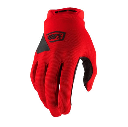 Gants 100% RIDECAMP Junior Rouge