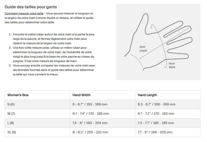 Gants Courts GIRO JAG' ETTE Femme Bleu Clair