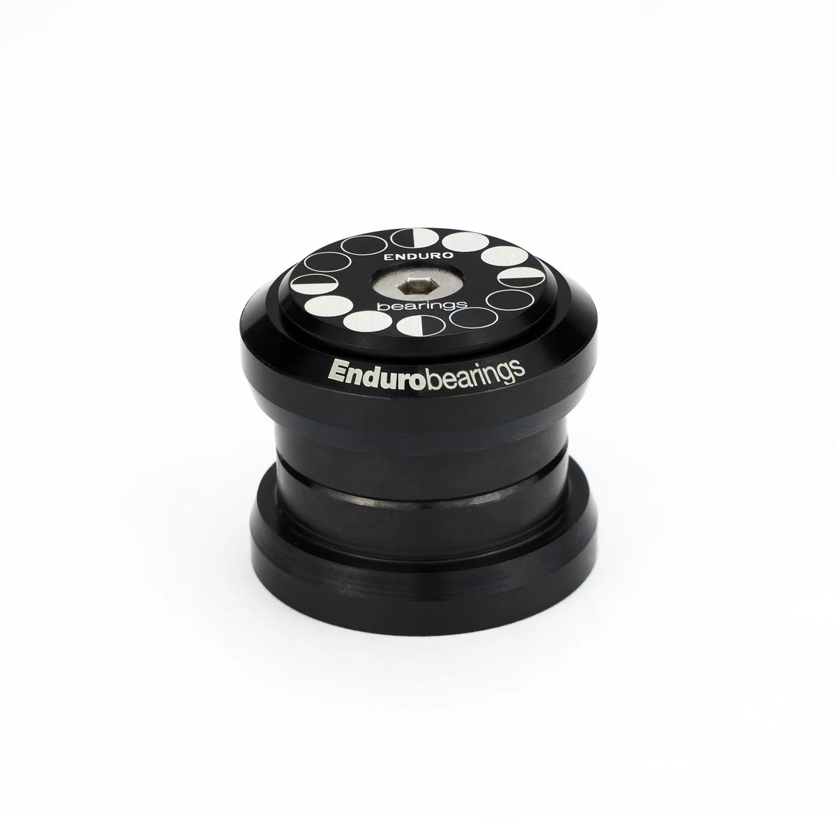 Jeu de direction Externe ENDURO BEARINGS 1"1/8 EC34/EC34 Black Oxide